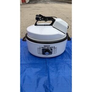 Nesco 6 Qt Roast-Air Oven Convection Roaster White Complete